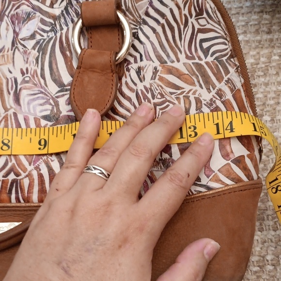 Jcon Los Angeles Zebra print handbag dome - Picture 9 of 11